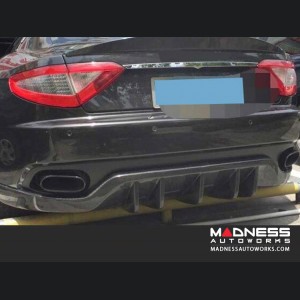 Maserati GranTurismo Convertible Rear Bumper Lip - Carbon Fiber - 2-Door